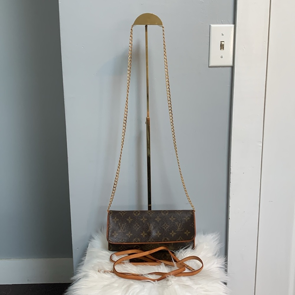 ❌SOLD❌2004 authentic Louis Vuitton Twin Pochette GM crossbody bag - Picture 3 of 17